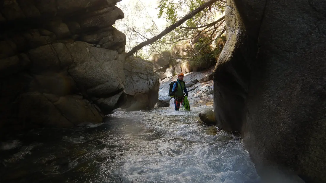 Canyonisme en Espagne